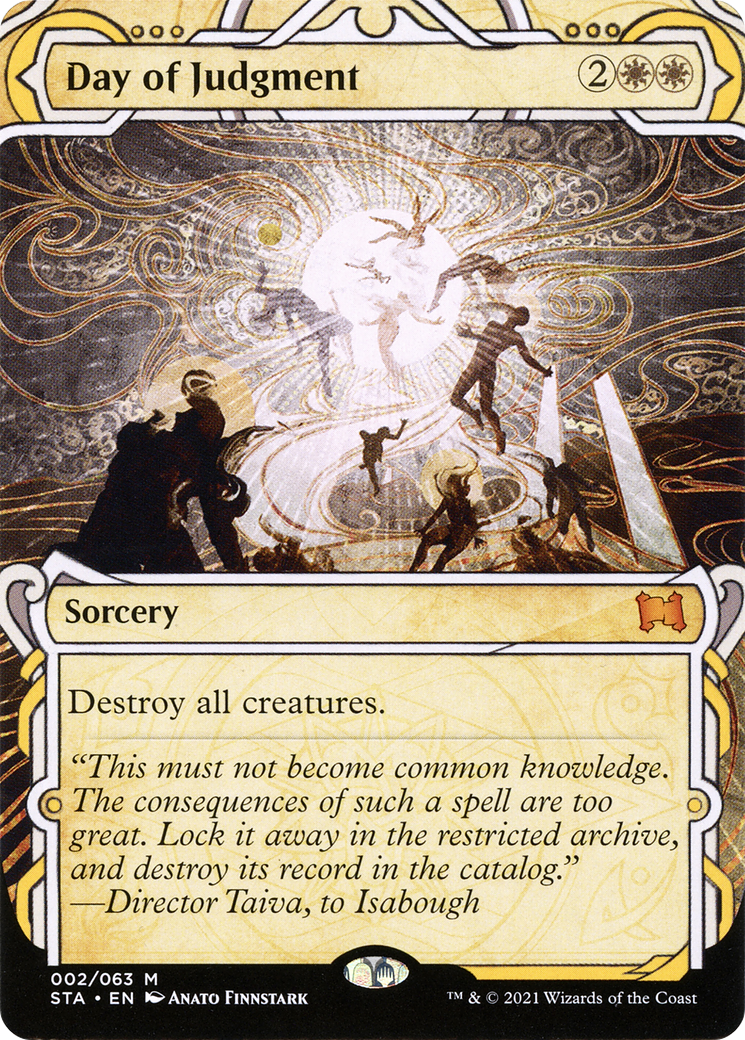 Day of Judgment (STA-002) - Strixhaven Mystical Archive: (Showcase) (Borderless)