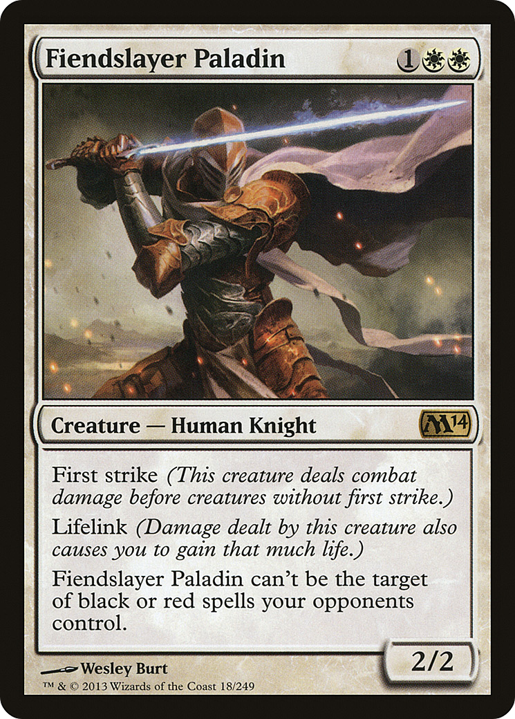 Fiendslayer Paladin (M14-018) - Magic 2014