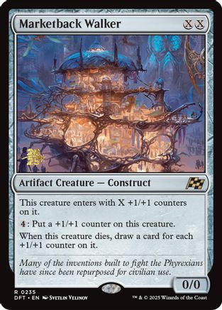Marketback Walker (PRE-235) - Prerelease Cards Foil