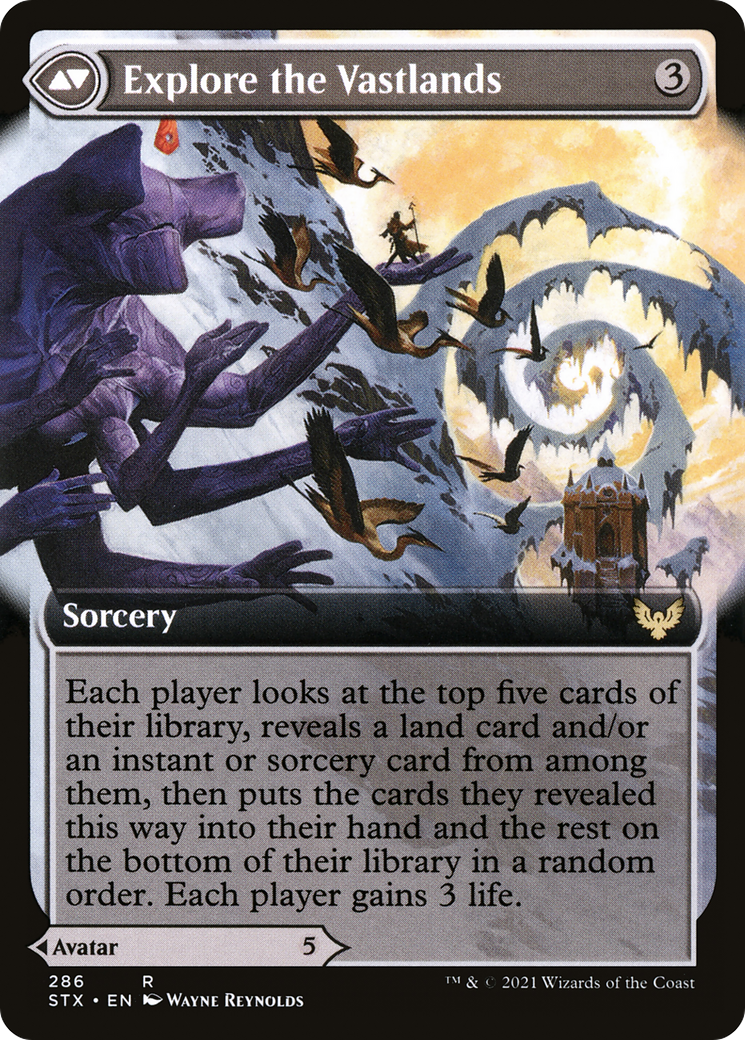 Wandering Archaic (Extended Art) (STX-286) - Strixhaven: School of Mages: (Extended Art) Foil