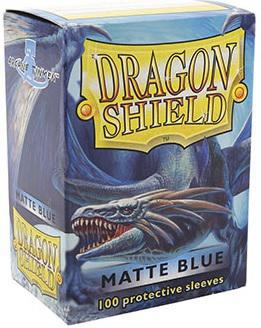 Dragon Shield Matte Sleeves: 100 CT Blue