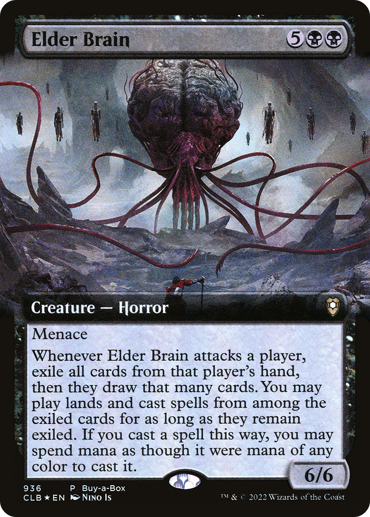 Elder Brain (BABP-936) - Commander Legends: Battle for Baldur's Gate: (Extended Art) Foil