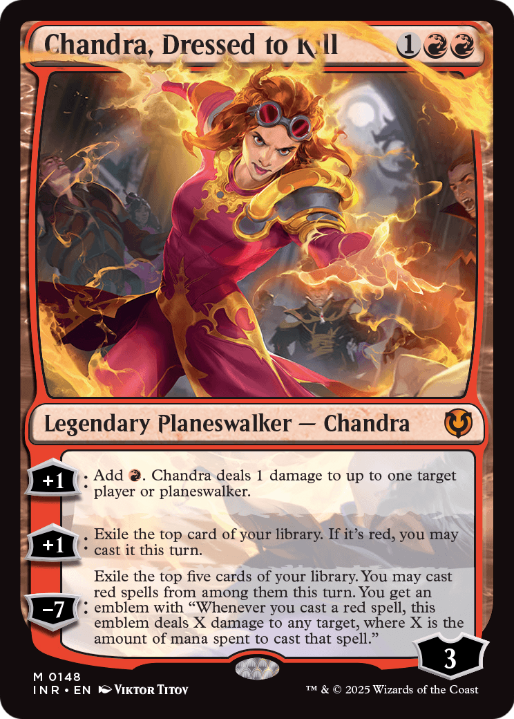 Chandra, Dressed to Kill (INR-148) - Innistrad Remastered