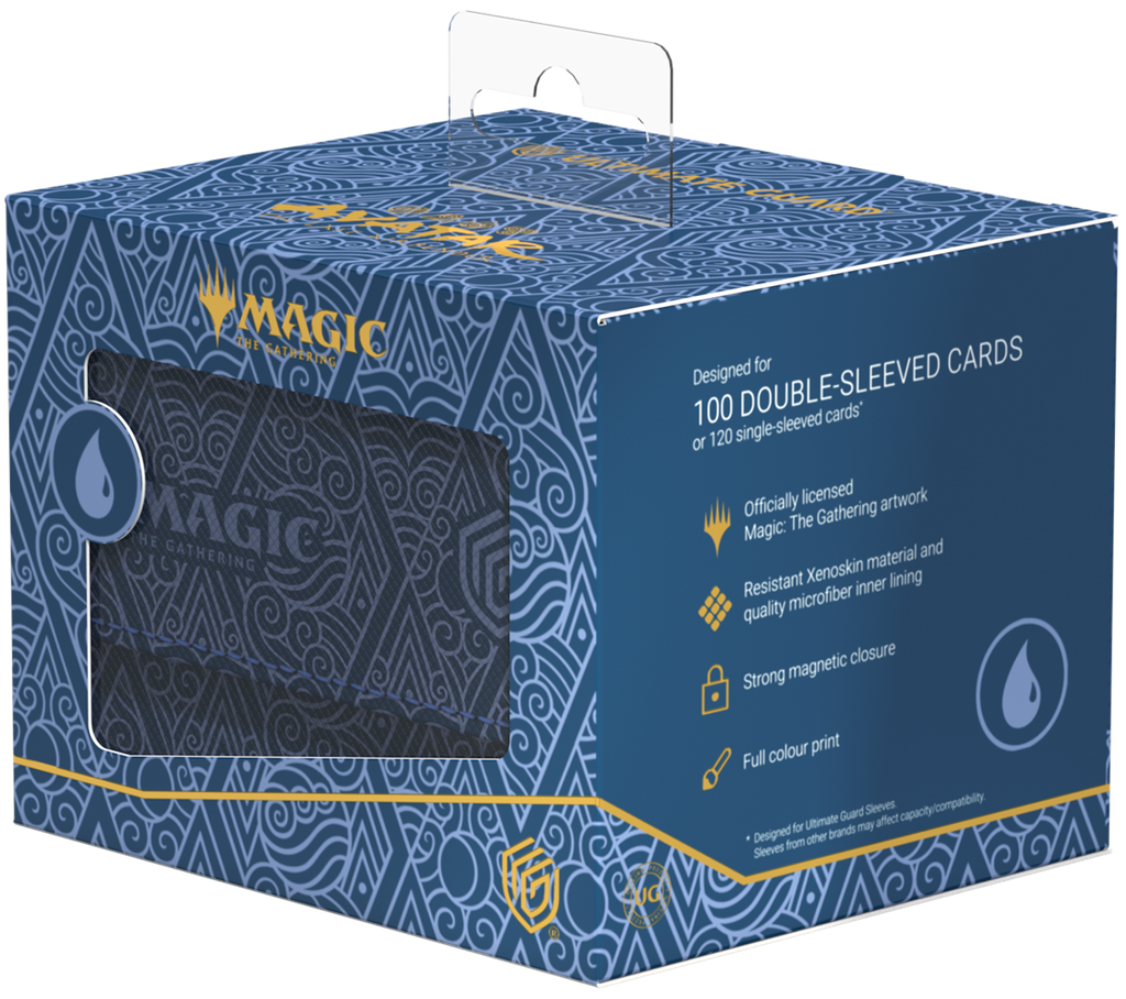 Ultimate Guard Deck Case Sidewinder 100+ Xenoskin MTG Avatar The Last Airbender: Mana Symbol Blue