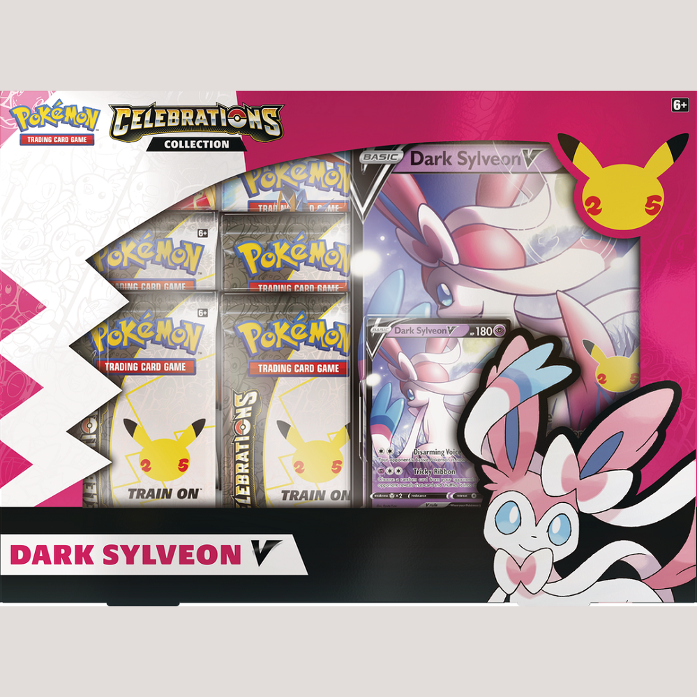 Pokemon TCG: Celebrations Collections Dark Sylveon V/ Lances Charizard V