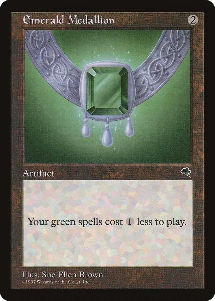 Emerald Medallion (TMP-283) - Tempest