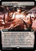 Desecrate Reality (Extended Art) (CMM-746) - Commander Masters: (Extended Art)