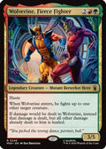 Wolverine, Fierce Fighter (MSH-240) - Marvel Super Heroes Foil