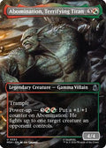 Abomination, Terrifying Titan (Borderless) (MSH-333) - Marvel Super Heroes