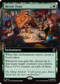 Heroic Feast (Extended Art) (MSH-414) - Marvel Super Heroes Foil