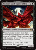 Crimson Cowl, Master of Evil (MSC-653) - Commander: Marvel Super Heroes Foil