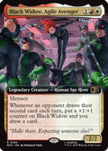Black Widow, Agile Avenger (Extended Art) (MSC-395) - Commander: Marvel Super Heroes