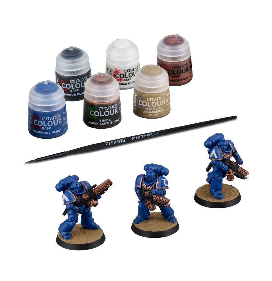 Warhammer 40k Infernus Marines +Paints
