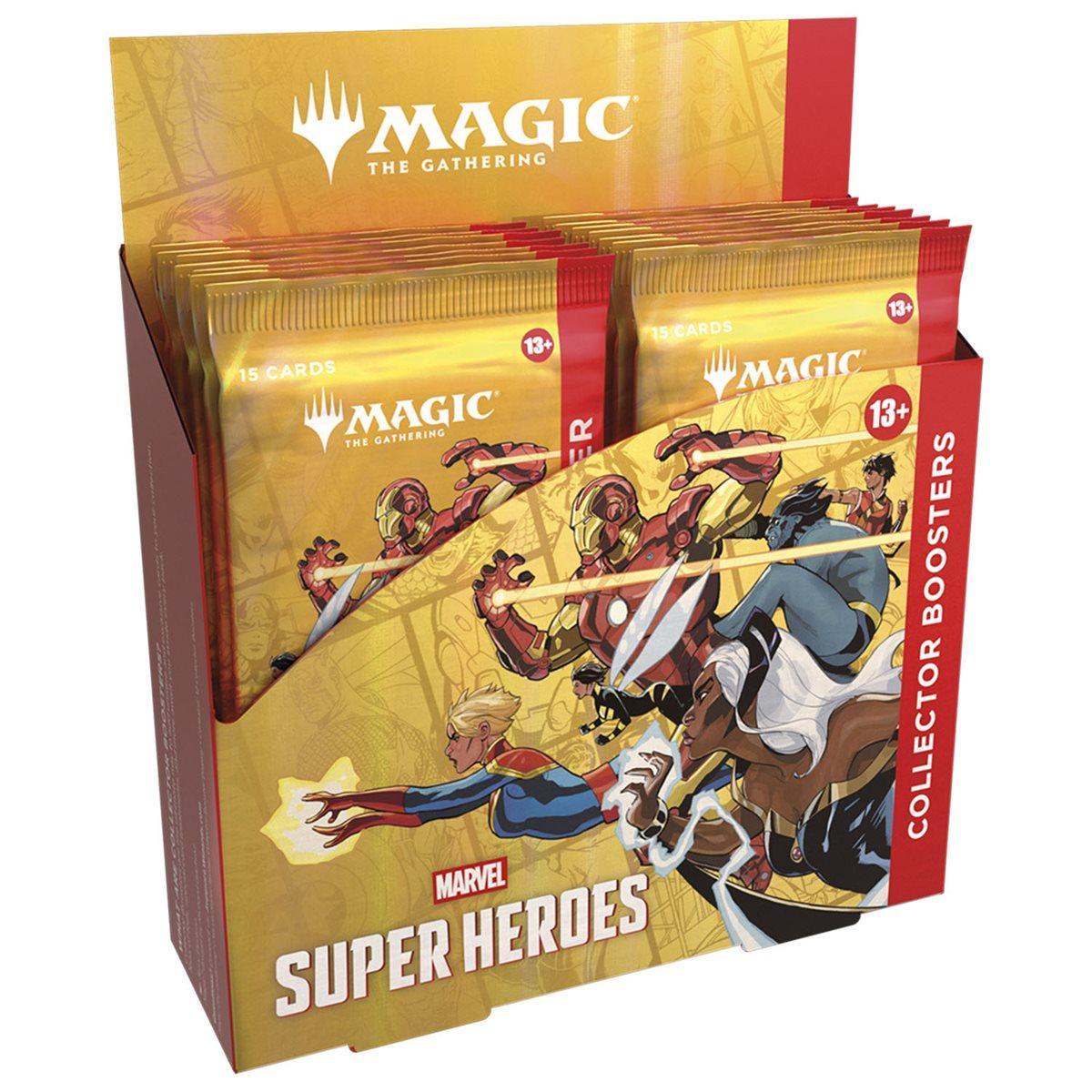 Magic The Gathering: Marvel Super Heroes Collector Booster Box