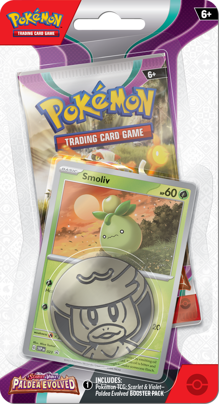 Pokemon TCG: Paldea Evolved Checklane Booster