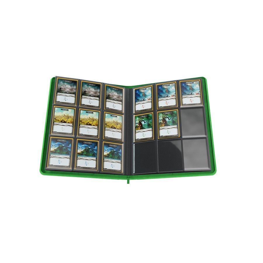 Gamegenic Zip-Up Album 18 Pocket Green