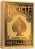 Bicycle Playing Cards: Metalluxe Holiday Gold
