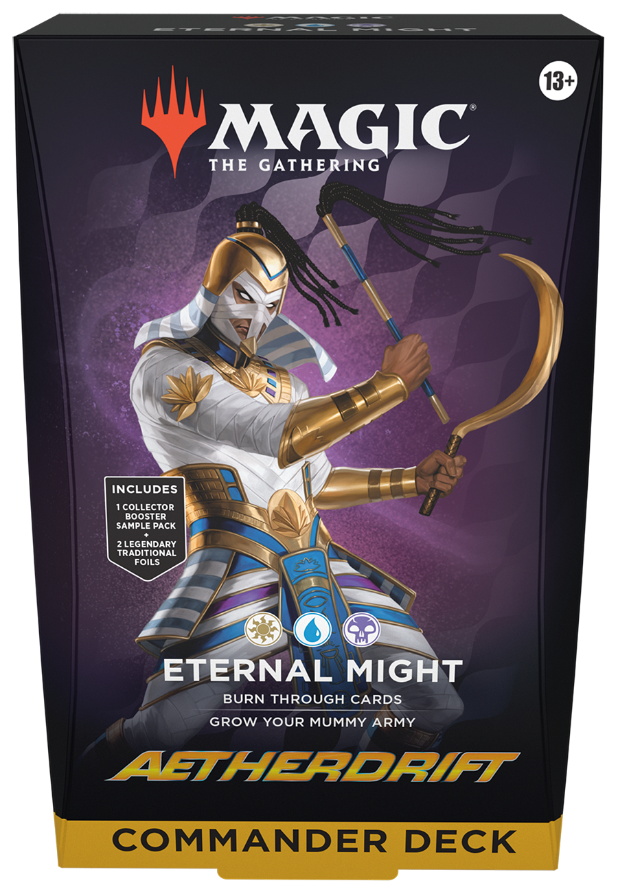 Magic The Gathering: Aetherdrift Commander Decks: Living Energy, Eternal Might