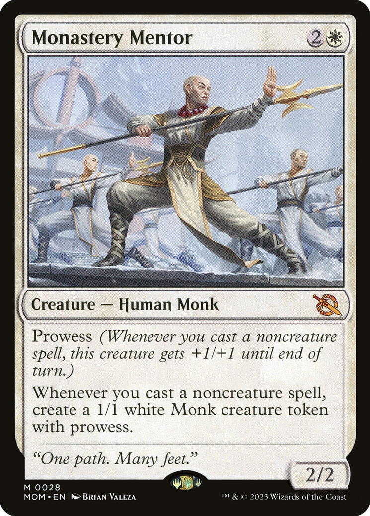 Monastery Mentor (MOM-028) - March of the Machine