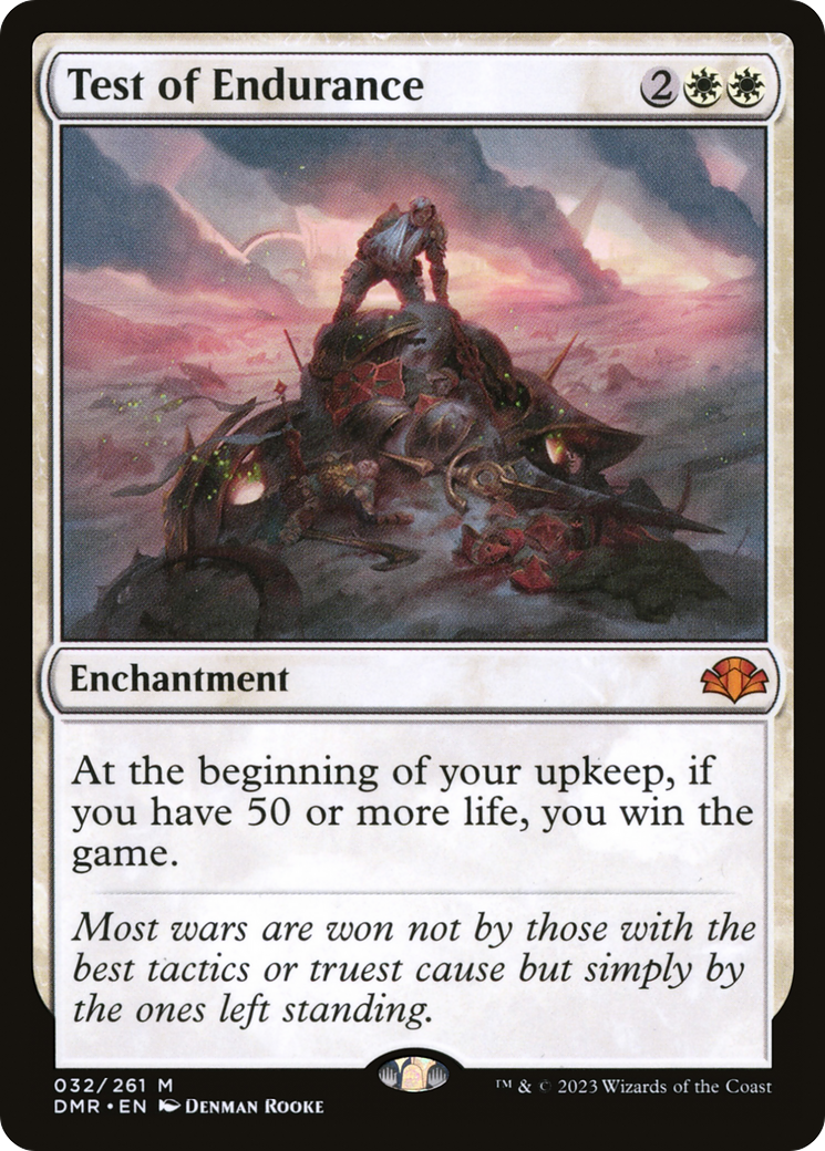 Test of Endurance (DMR-032) - Dominaria Remastered Foil