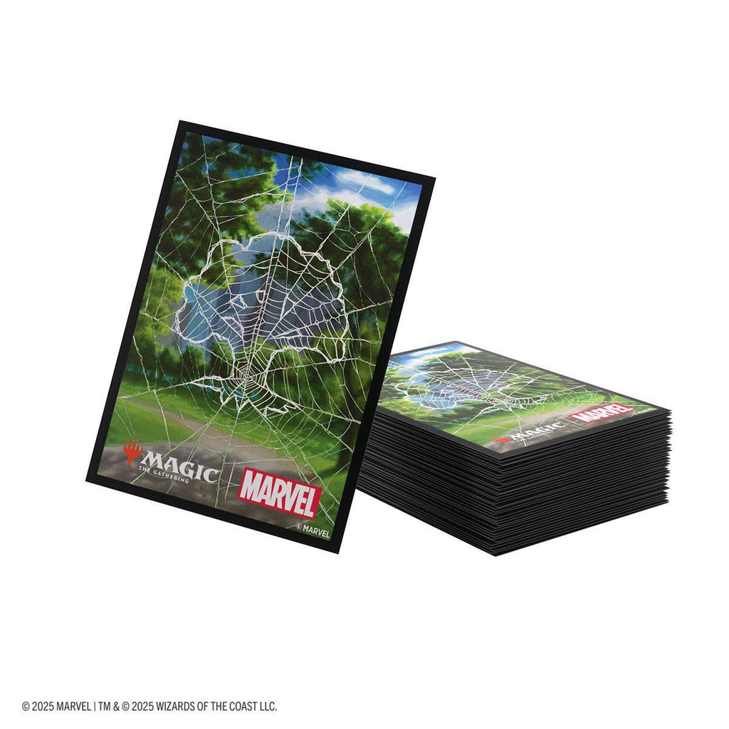 Magic The Gathering Marvel's Spider-Man Art Sleeves: Forest
