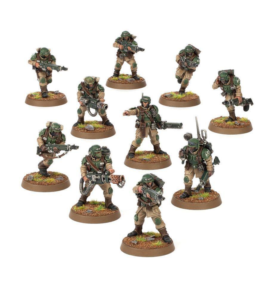 Warhammer 40k Astra Militarum, Cadian Shock Troops