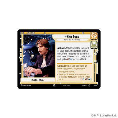 Star Wars Unlimited: Jump to Lightspeed Spotlight Deck: Han Solo