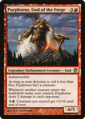 Purphoros, God of the Forge (THS-135) - Theros: (enchantment)