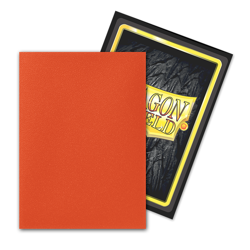 Dragon Shield Matte Dual Sleeves: 100CT Ember