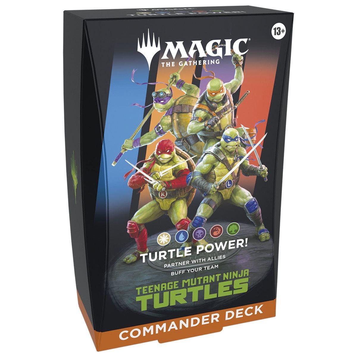 Magic The Gathering: Teenage Mutant Ninja Turtles Turtle Power Commander Deck