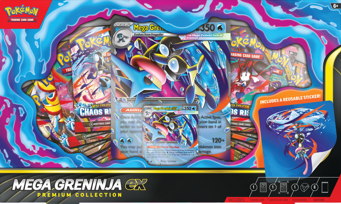 Pokemon TCG: Mega Greninja ex Premium Collection