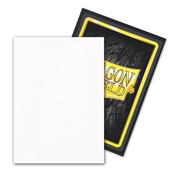 Dragon Shield Matte Dual Sleeves: 100 CT Snow