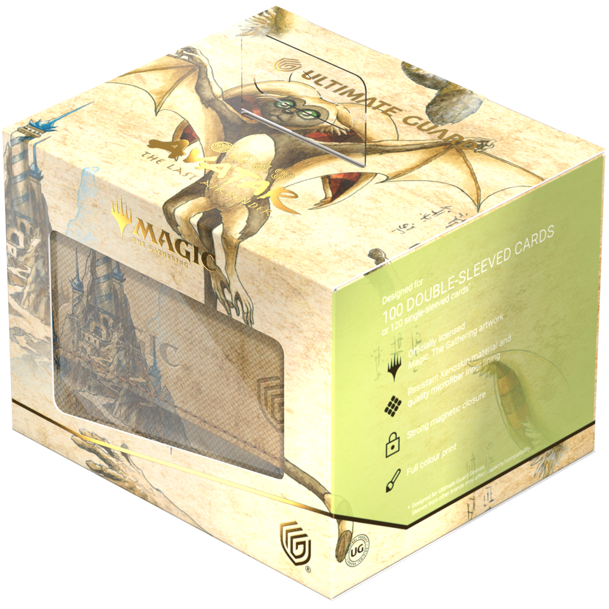 Ultimate Guard Deck Case Sidewinder 100+ Xenoskin MTG Avatar: Momo, Friends, Friendly Flier