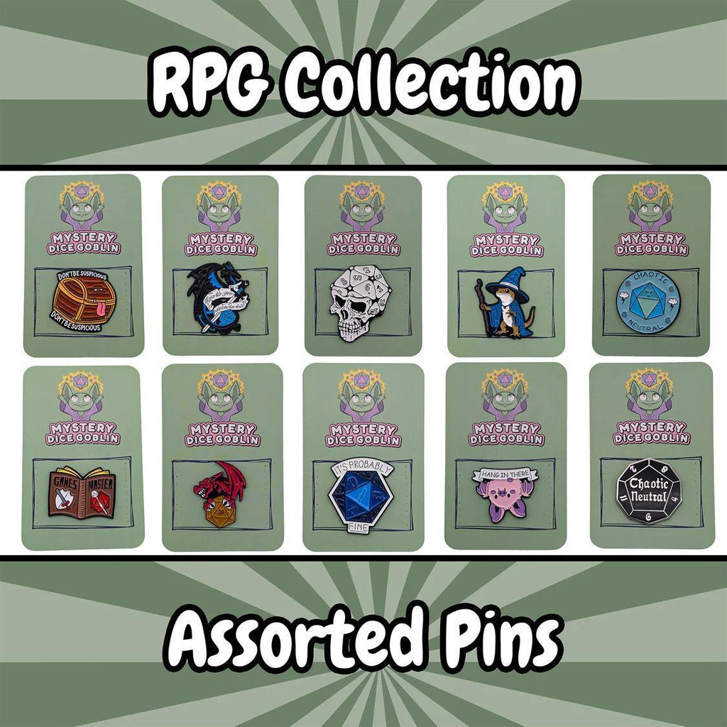 Mystery Dice Goblin: Assorted Pin
