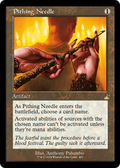 Pithing Needle (Retro Frame) (RVR-463) - Ravnica Remastered Foil