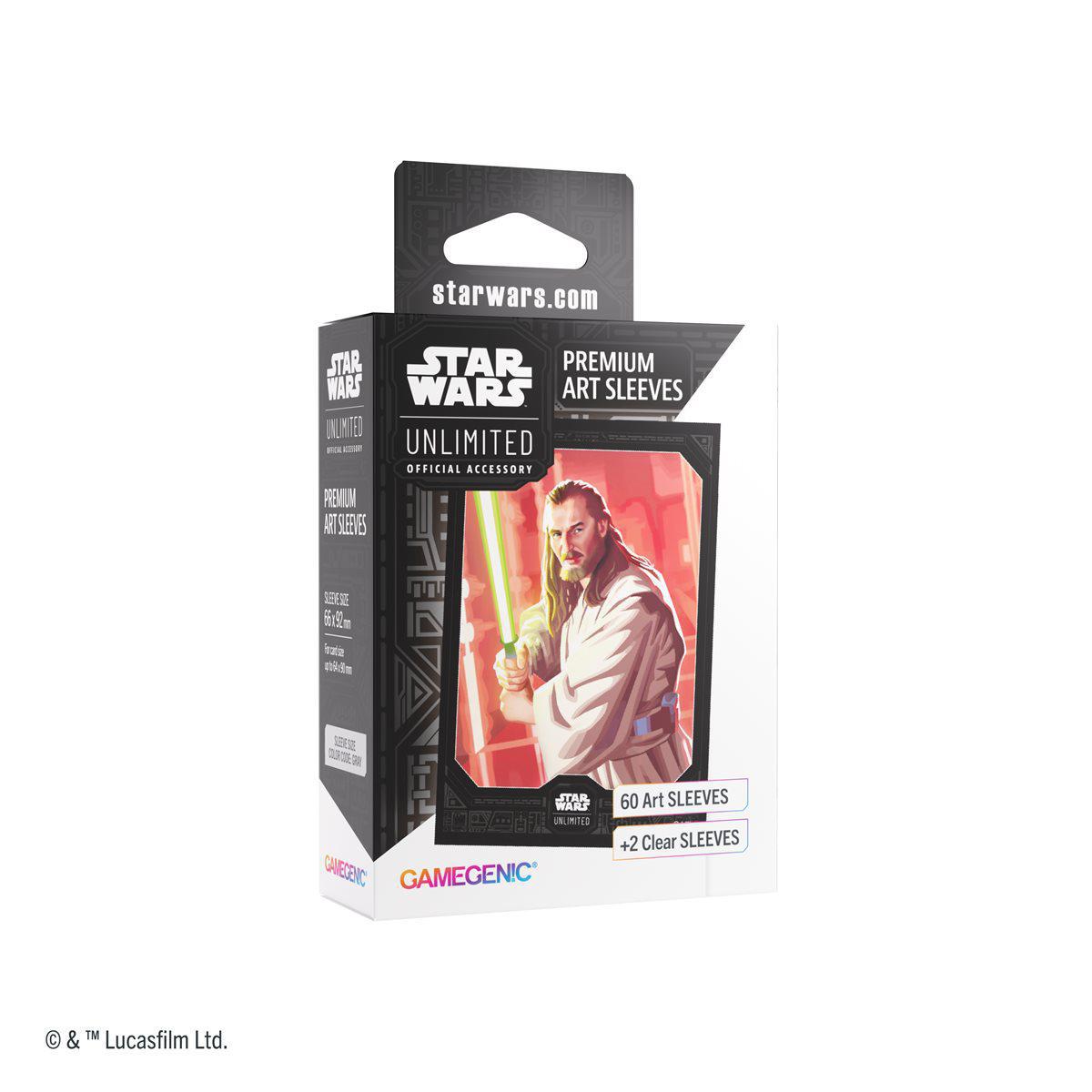 Star Wars Unlimited Art Sleeves: Qui-Gon Jinn