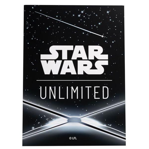 Star Wars Unlimited Art Sleeves: Card Back Black