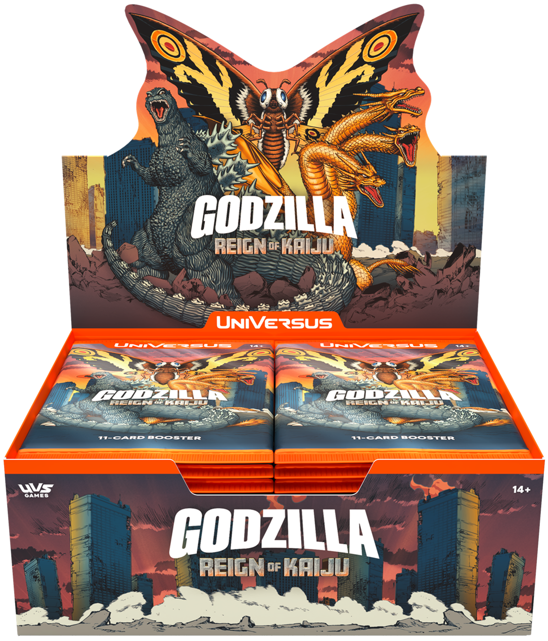 Universus: Godzilla Reign Of Kaiju Booster Box