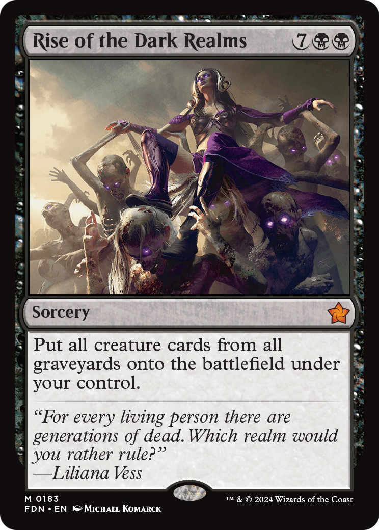 Rise of the Dark Realms (FDN-183) - Foundations