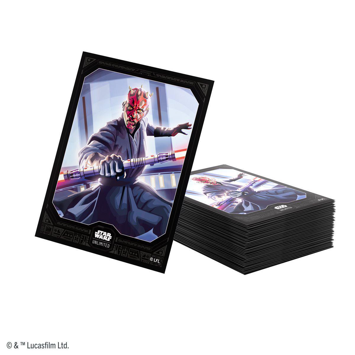 Star Wars Unlimited Art Sleeves: Darth Maul