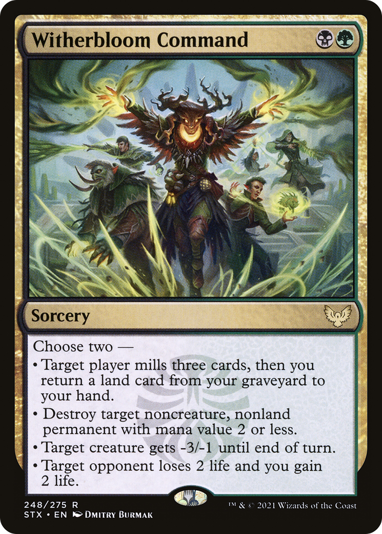 Witherbloom Command (STX-248) - Strixhaven: School of Mages