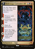 Hidetsugu Consumes All (Showcase) (NEO-361) - Kamigawa: Neon Dynasty: (Showcase, fandfc) Foil