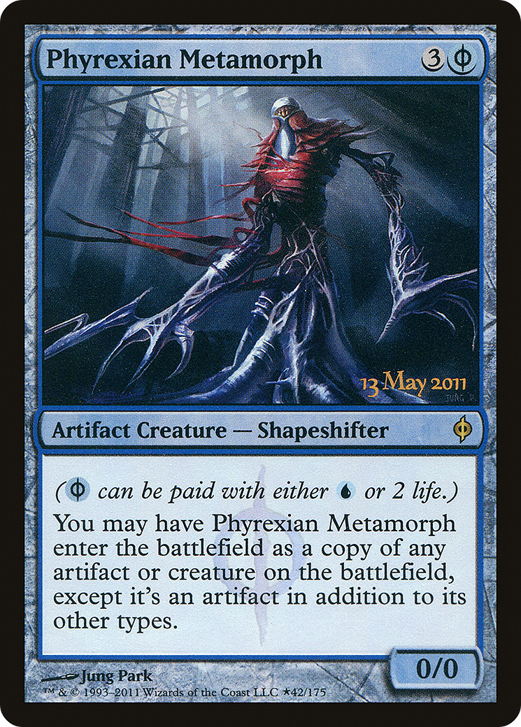 Phyrexian Metamorph (LARP-042) - New Phyrexia Promos Foil