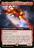 Chiss-Goria, Forge Tyrant (Extended Art) (ONC-035) - Phyrexia: All Will Be One Commander: (Extended Art)