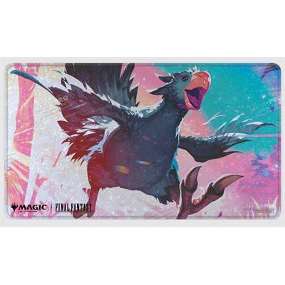 Ultra Pro Holofoil Playmat: MTG Final Fantasy - Traveling Chocobo - Black