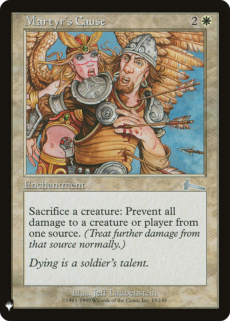 Martyr's Cause (LIST-013) - The List
