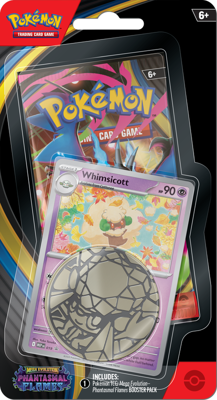 Pokemon TCG: Phantasmal Flames Checklane Blister