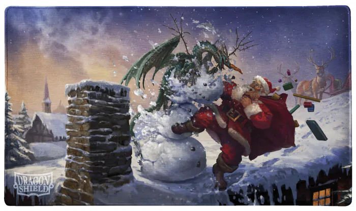 Dragon Shield Playmat With Tube: Christmas 2025