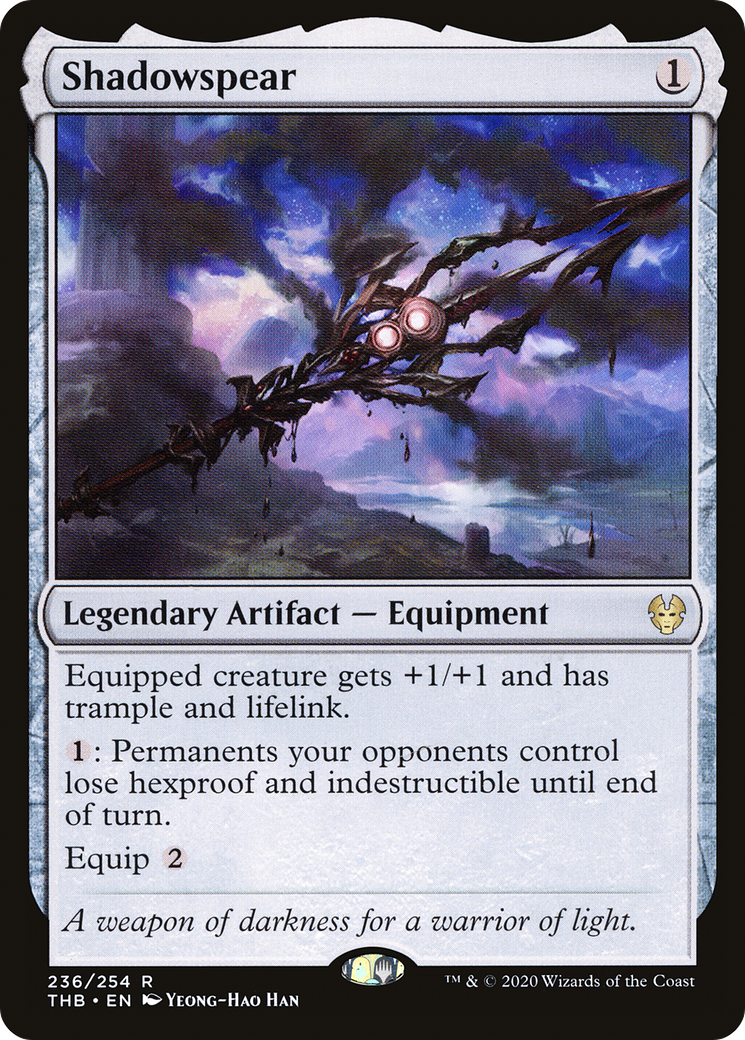 Shadowspear (THB-236) - Theros Beyond Death Foil