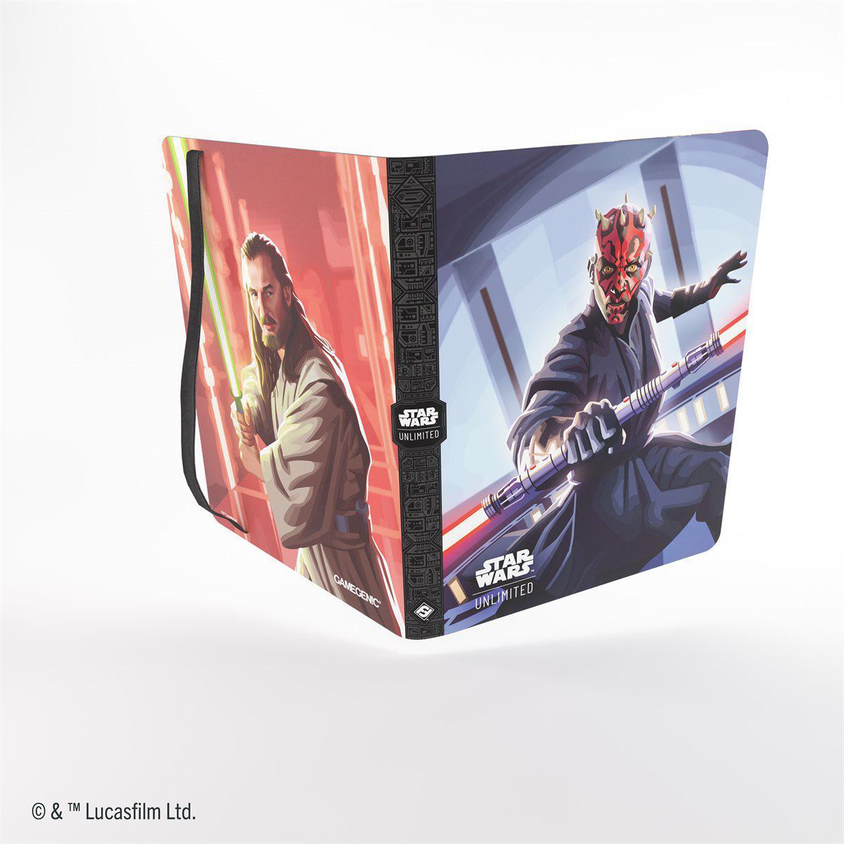 Star Wars Unlimited: 18 Pocket Album: Qui-Gon Jinn & Darth Maul